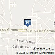 Mas Ferran hotel and spa Map